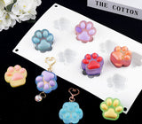 Cat paw mould collection | Resin mould cat paw | Silicone mould | Cat paw light mould | UV resin mould, Resin silicone mold, Resin moulding