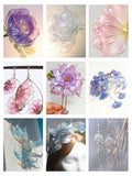 UV Dip resin, flower petals dip resin, resin craft, resin DIY, clear UV Dip resin for wire flower