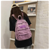 Personalized canvas bag, custom embroidered backpack, personalized embroidered backpacks