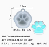 Cat paw mould collection | Resin mould cat paw | Silicone mould | Cat paw light mould | UV resin mould, Resin silicone mold, Resin moulding