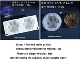 Cat paw mould collection | Resin mould cat paw | Silicone mould | Cat paw light mould | UV resin mould, Resin silicone mold, Resin moulding