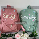 Personalized backpack, Corduroy Backpack, personalized bags Etsy, backpack for toddler