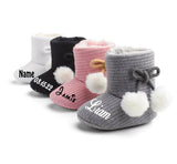 Custom newborn booties, personalized new born bootie,custom name baby boots,new born shoe, personalized baby shoes, new born booties,