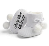 Custom newborn booties, personalized new born bootie,custom name baby boots,new born shoe, personalized baby shoes, new born booties,