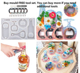 Bottle opener mould | Beer opener mould | Resin mould | 3D mould | Silicon mould | UV resin mould | Resin art