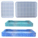 Rectangular tray mould | Silicon mould | 3D mould | Resin mould | Food tray mould