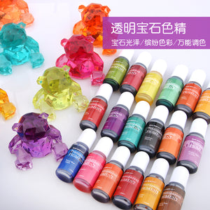 Crystal UV resin colorant | High transparency UV resin colorant | UV resin colorant