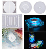 Glowing CD cup coasters mould | Cup coasters mould | Glowing mould | Silicon mould | CD mould