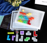 Tetris games mould | Board games mould | 3D mould | Silicon mould | UV resin mould