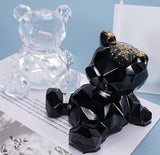 Geometric bear mould | Silicon mould | Phone holder mould | 3D mould