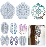 Dream Catcher Mould | Silicon Mould | 3D mould | Resin Mould | Feathers mould