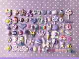 Purple Series Decoden Cabochon | Hat cabochon | Macoron cabochon | Cookies cabochon