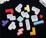 Tetris games mould | Board games mould | 3D mould | Silicon mould | UV resin mould