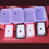 Poker card shaker moulds | Shaker mould | 3D mould | Shaker piece | Silicon mould | Resin mould | UV resin mould