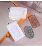 Shimmering charm mould | Key chain charm mould | 3D mould | Silicon mould