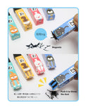 Japanese Magnetic Erasers | Cartoon magnetic erasers | Zi-Keishi magnetic erasers | Japanese stationery