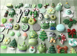 Green series Cabochons lucky bag | Decoden Cabochon | Kawaii miniature | Sweet decodens | Sweet miniatures