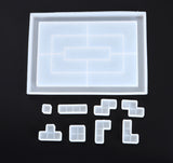 Tetris games mould | Board games mould | 3D mould | Silicon mould | UV resin mould