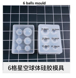 ball shape mould | Silicon mould | UV resin mould | 3D mould | Round shape mould | Ball shape mould