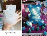 Geometric bear mould | Silicon mould | Phone holder mould | 3D mould