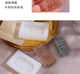 Shimmering charm mould | Key chain charm mould | 3D mould | Silicon mould