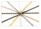 2 meters chain | Cable chain | Craft tools | Craft chain | Jewelry chain