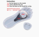 Cat paw bottle opener mould | cat paw mould | Beer opener mould | Silicon mould