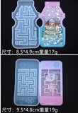 Maze shaker mould | Shaker mould | 3D mould | Silicon mould