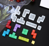 Tetris games mould | Board games mould | 3D mould | Silicon mould | UV resin mould