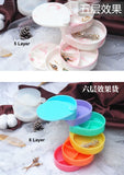 Layers rotatable jewelry box mould | 3D mould | Rotatable jewelry mould