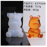 Teddy bear mould | 9 tail fox mould | 3D mould | Silicon mould | UV resin mould