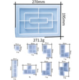 Tetris games mould | Board games mould | 3D mould | Silicon mould | UV resin mould