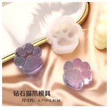 Shimmer cat paw mould | Shaker cat paw mould | 3D mould | Silicon mould | Resin mould | UV resin mould