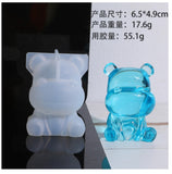 Teddy bear mould | 9 tail fox mould | 3D mould | Silicon mould | UV resin mould