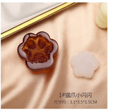 Shimmer cat paw mould | Shaker cat paw mould | 3D mould | Silicon mould | Resin mould | UV resin mould