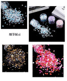 Shaker inclusion | Assorted inclusion | Shaker stars | Confetti | Shaker confetti