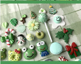 Green series Cabochons lucky bag | Decoden Cabochon | Kawaii miniature | Sweet decodens | Sweet miniatures