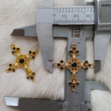 6 pcs Pendant Charm | Cross Charm | Gold Charm | KC charm | Resin Charm | Keychain Charm