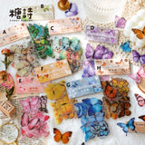 Butterfly stickers | Resin stickers | PVC stickers | Resin art | Scrapbook stickers | Planner stickers