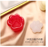 Shimmer cat paw mould | Shaker cat paw mould | 3D mould | Silicon mould | Resin mould | UV resin mould