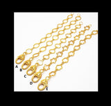 Chain | Extension chain | Gold chain | Bag chain | Key chain | Heart shape bezel