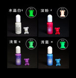 Glow in the dark UV resin colorant | Resin dye | Color Pigment | UV resin colorant