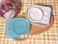 Pokemon ball shaker mould | Poke ball shaker | Shaker mould | Silicon mould | Kawaii mould | Resin shaker mould