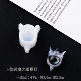 Monster eye moulds | 3D mould | Silicon mould | monster mould | devil eye moulds