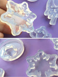 Sailormoon mold | Silicon mold | Snow flake mold | Sakura flower mold | Mold | UV resin mold