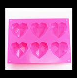 Heart Shape Geometric mould | 2D mould | Geometric mould | Resin mould