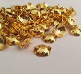 Gold bead caps | Bead caps | Bunny bead cap | Kitty bead cap | Bear bead cap | Jewelry bead cap