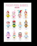 PUCKY Pool Babies Blind Box | Blind Box | Secret Chase Figure | Hidden figure | Miniature | Pucky blind box