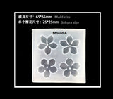 Sakura flower mould | Cherry Blossom mold | Resin mould