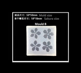 Sakura flower mould | Cherry Blossom mold | Resin mould